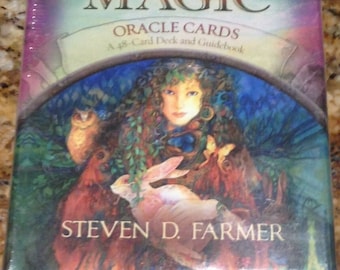 Earth Magic Oracle Cards -  Steven D Farmer