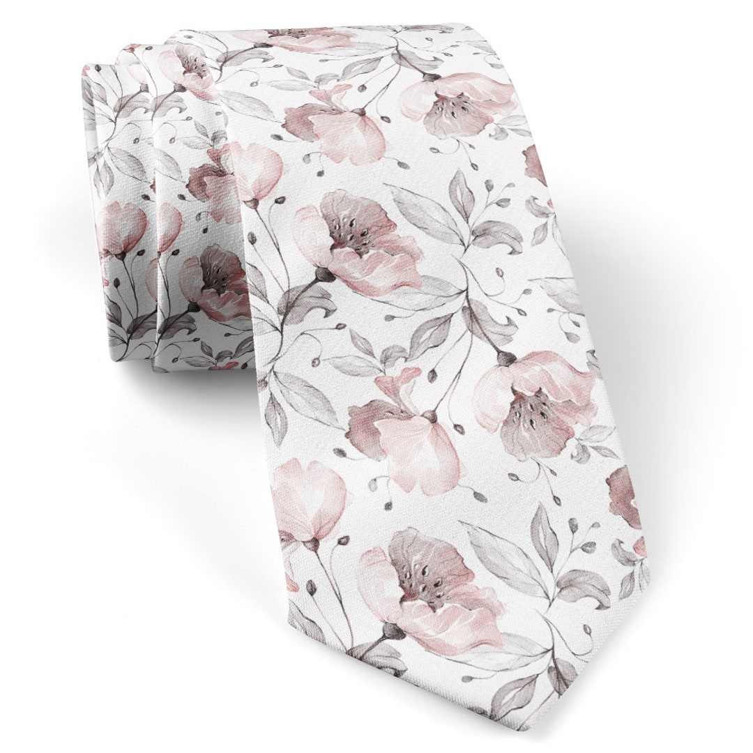 thumbnail image 2 of Bouquet Mens Skinny Tie | Skinny Neckties In Bouquet Color | Cheap 2 of 12
