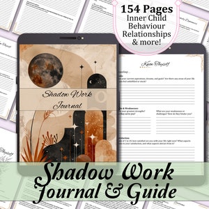 Shadow Work Journal & Guide Complete Guided Shadow Work Workbook With ...