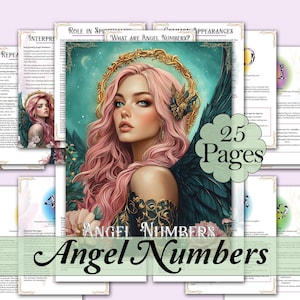 Nummersgids | Goddelijke boodschappen en cijferreeksen interpreteren | Cheatsheet, dagboek, Oracle Deck en meer! – Afdrukbare pagina's