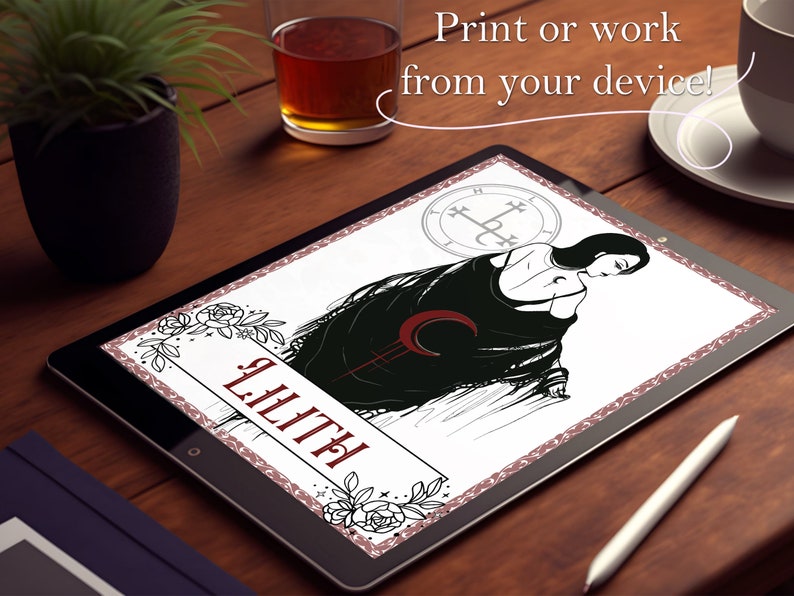 Lilith Bundle Lilith Book of Shadows Bundle | Rituals, Tarot Spreads, Correspondences ...