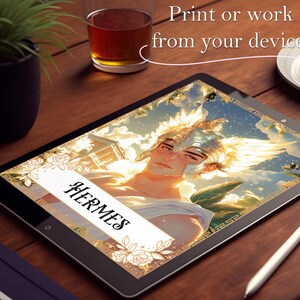 print the PDF or work digitally from your device