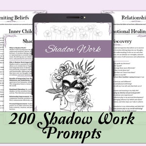 200 invites de travail fantôme | Principes de base du travail fantôme et instructions pour 10 catégories | Cahier d&#39;exercices numérique pour débutants - Pages PDF imprimables