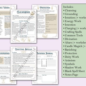 Witchcraft 101 A Guide to Cleansing, Banishing, Spell Work, and More ...