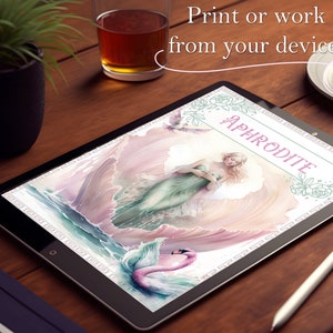 Aphrodite Book of Shadows Bundle | Rituals, Tarot Spreads, Correspondences, and more! - Printable Pages image 8