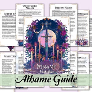 Athame Guide | How to Work With Ceremonial Daggers for Spells and Rituals - Printable Pages