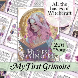 My First Grimoire | Complete Digital Book of Shadows - Printable Pages