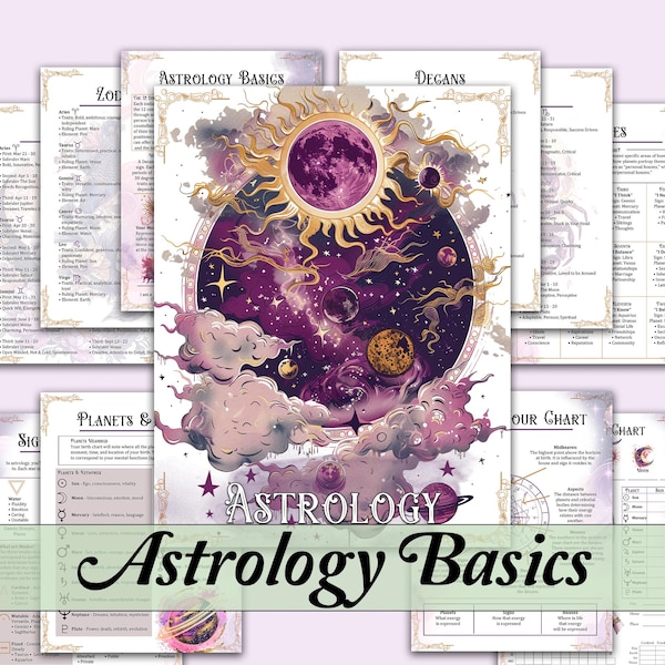 Templates Astrology - Etsy