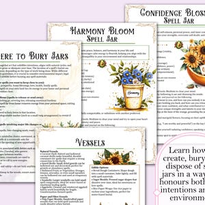 Learn how to create, bury, and dispose of spell jars in a way that honours both your intentions and the environment