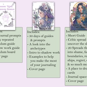 Ultimate Shadow Work Bundle | 203 Pages - 30 Day Program, Tarot Spreads, & Pendulum Journal ...