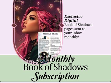 Full Shop Bundle | Every Digital Product in the Store, 2000+ PDF Pages For Your Grimoire or Book of Shadows - Printable Pages