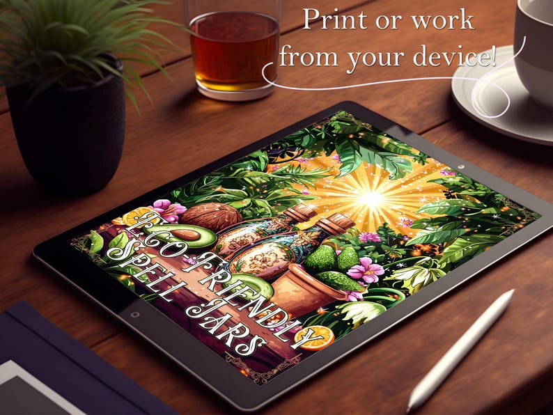 print the PDF or work digitally from your device