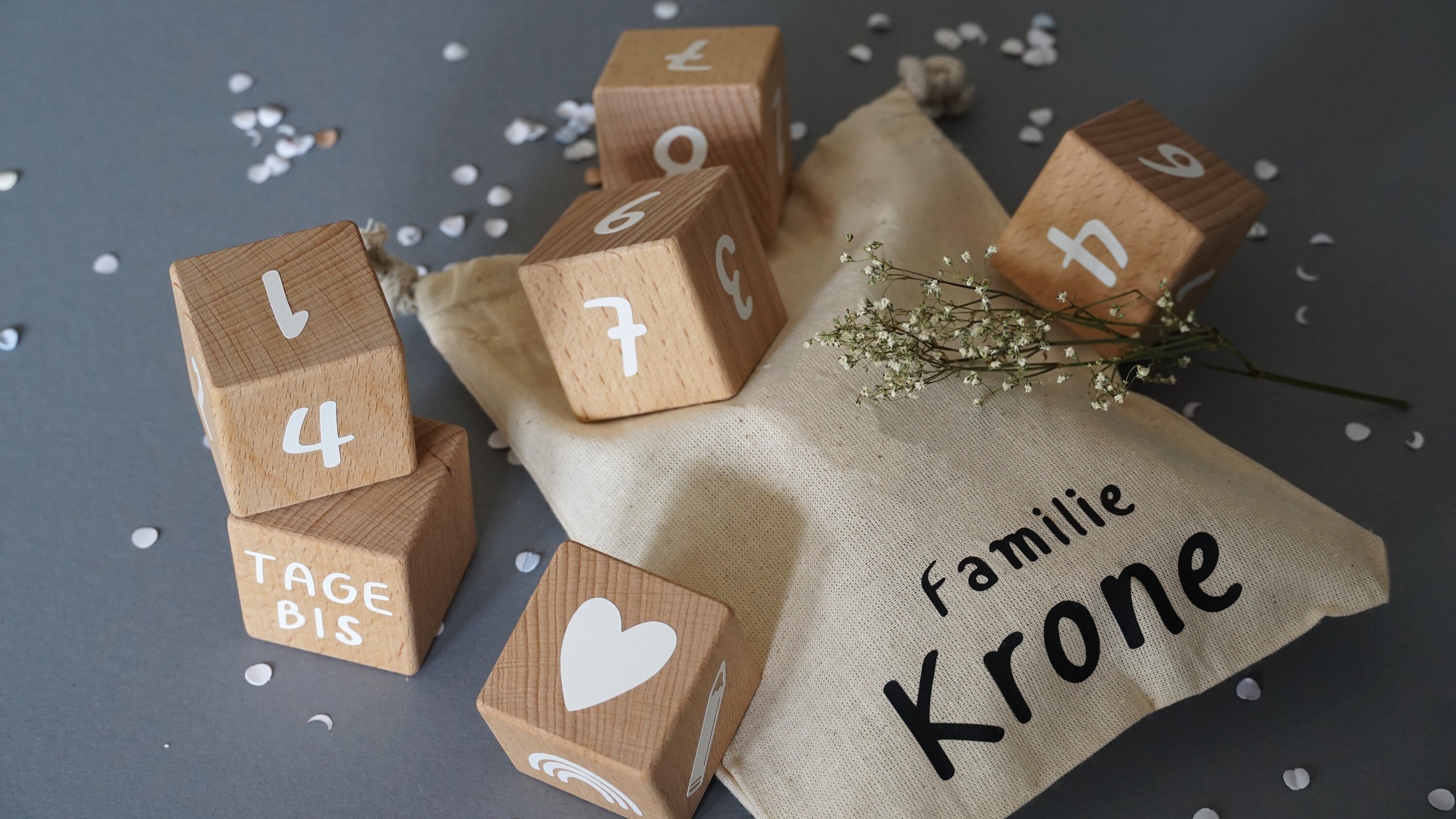 Hochzeit, Verlobung, Personalisierter Countdown, Geschenkidee, Kalender