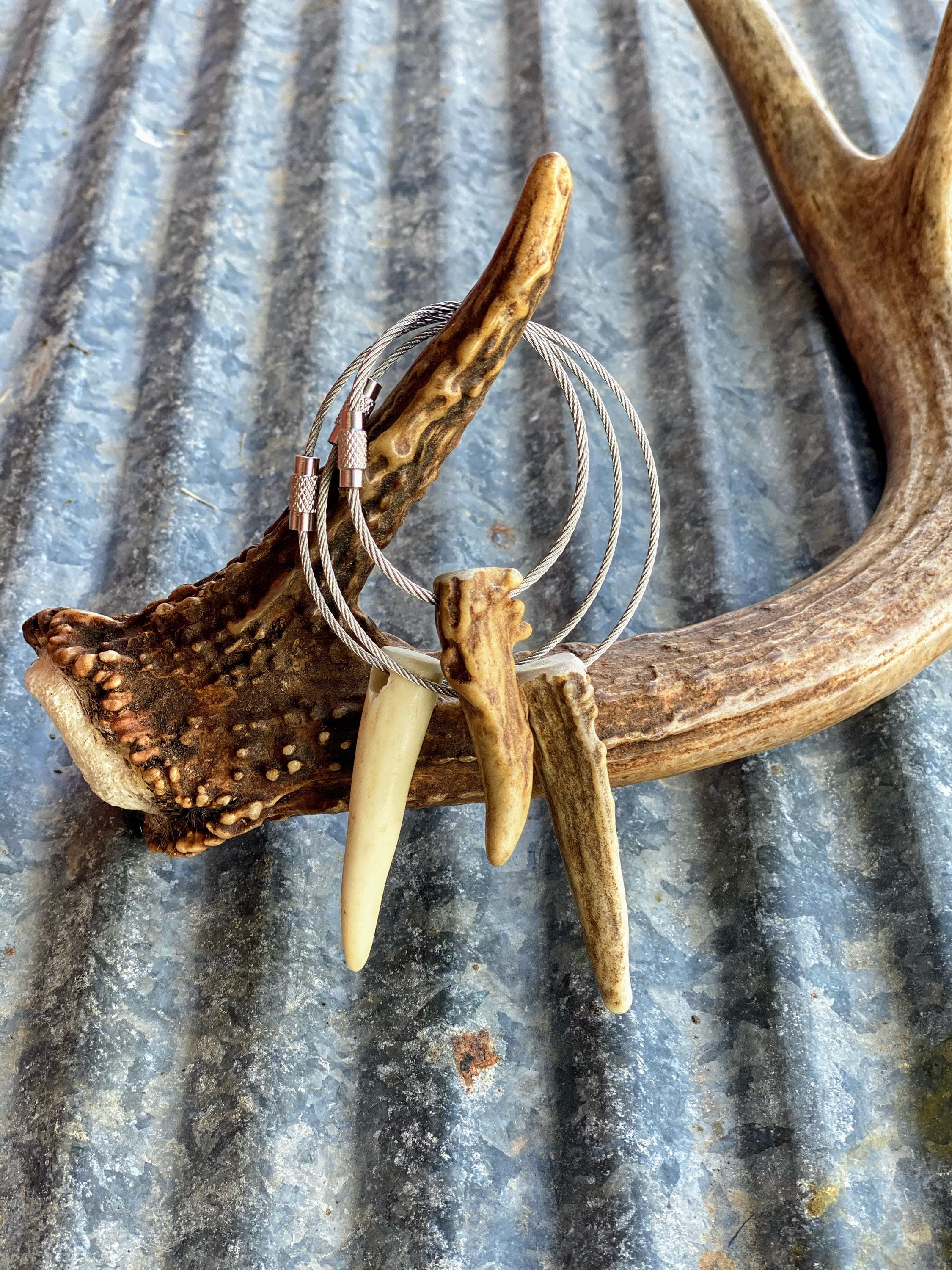 MOLD'S限定 old mountain DEER HORN KEYRING\
