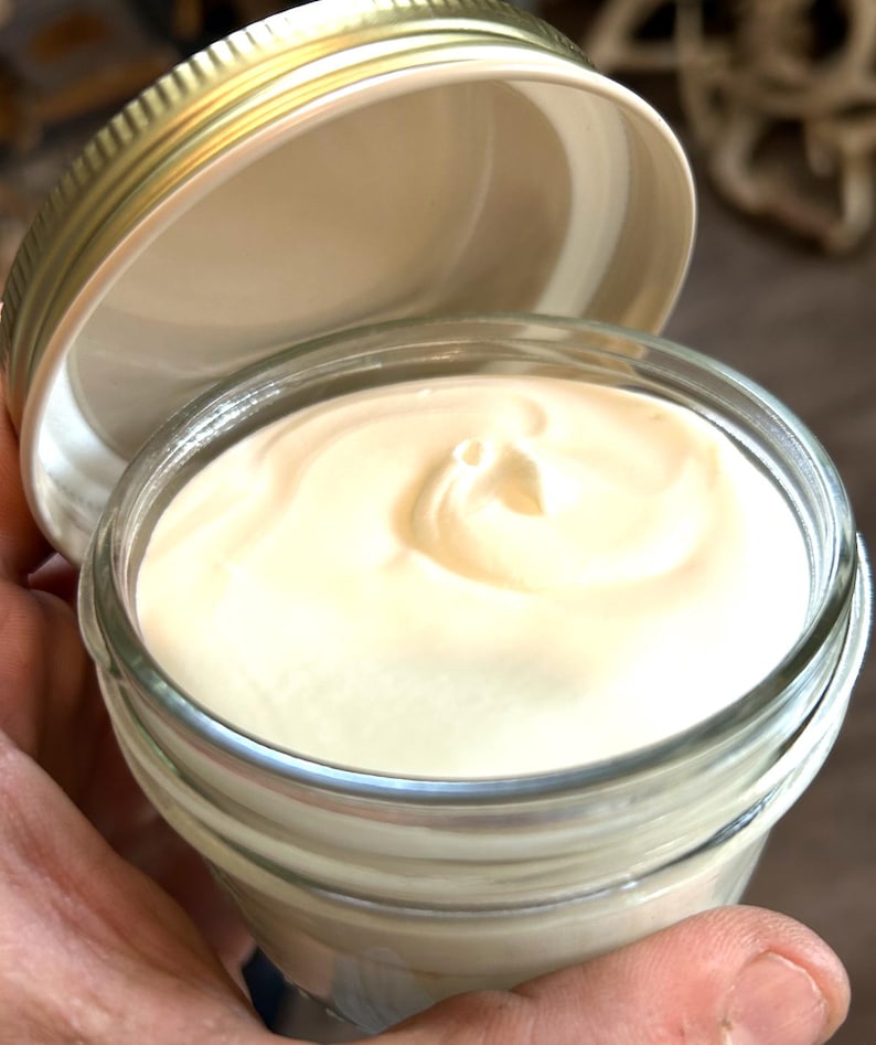 Whipped Tallow Balm: Grassfed, Natural Face Cream, Unscented/Scented, Small batches,Natural Skin Care image 4