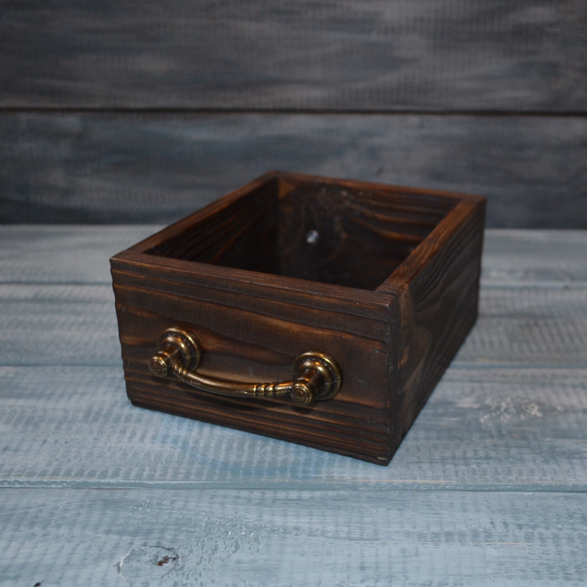 Mini drawers Wooden mini box Table top storage drawers Wooden Etsy