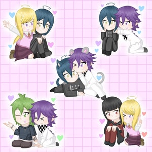 Danganronpa V3: Shipping Charms