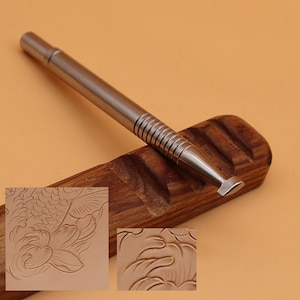 Leather Stamp Tools 304 Stainless Steel Set Stamping Carving Water Drop / New Shop Promotion