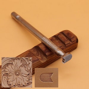 Lederen stempel gereedschap Set Leder Craft Kit Custom Punch Professionele Lederen Tool Stempelen 304 roestvrij staal