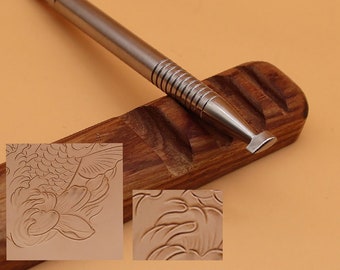 Leather Stamp Tools 304 Stainless Steel Set Stamping Carving Water Drop / New Shop Promotion