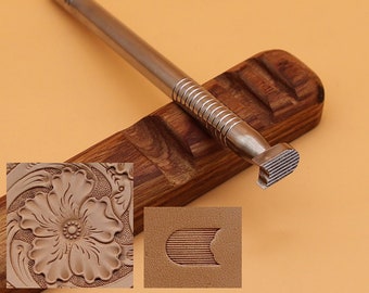 Leather Stamp Tools Set Leather Craft Kit Custom Punch Professional Leather Tool Stamping 304 Stainless Steel