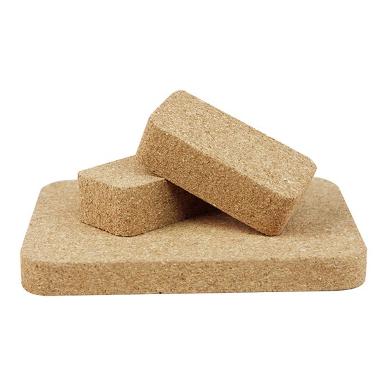 Cork Backing Mat Block Coarse Grained Board for Leather Craft Handwork Tools Anti-sticking Hand Pad