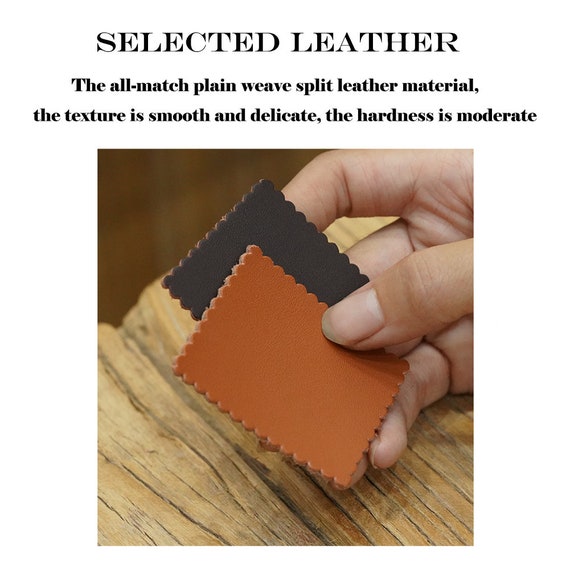 Bag DIY Kit Genuine Leather Bag Materials Kit Handmade Cambridge Bag  Special Gift for Lover Girlfriend Wife 