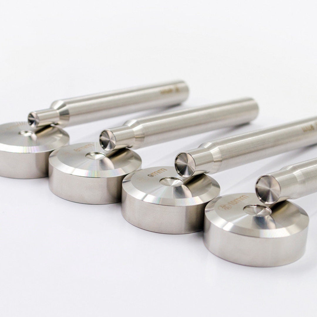 6/8/9/10mm Rivet Mounting Tool Rivet Punch Leather Craft Etsy