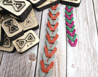 Loop Splicing Bag Strap Cutting Die Mold Die Cuts Punching Cutter Knife Mould Template for DIY Leather Crafts Making