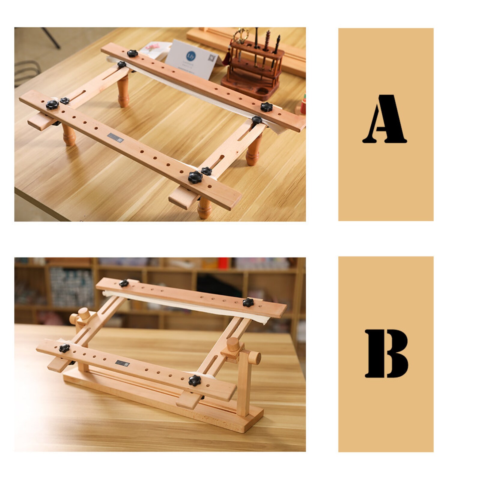 Adjustable Embroidery Stand Cross Stitch Holder Frame for Etsy