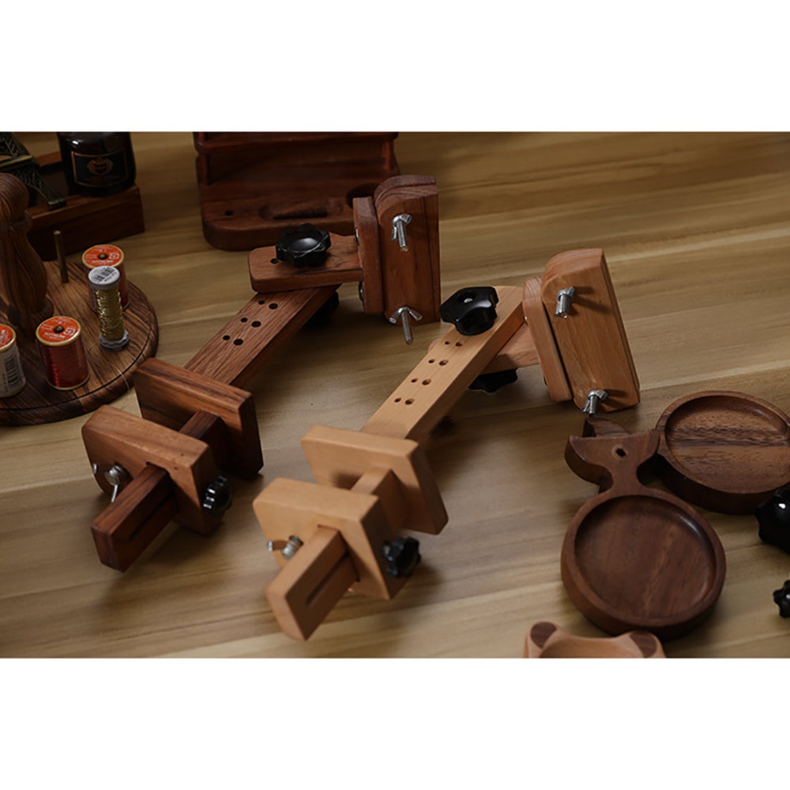 Tabletop Embroidery Frame Stand Wood Cross Stitch Hoop Etsy Canada