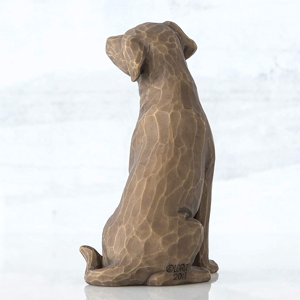 Willow Tree Love my Dog Dark Figurine Etsy