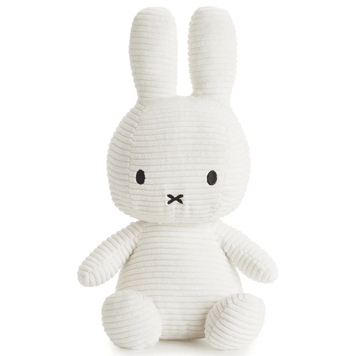 Miffy Large Bunny Corduroy Soft Toy White | Etsy
