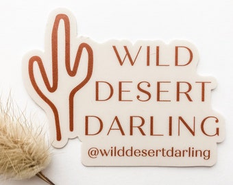 Wild Desert Darling Sticker