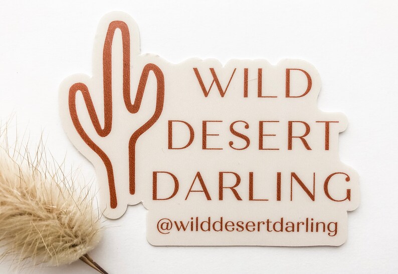 Wild Desert Darling Sticker