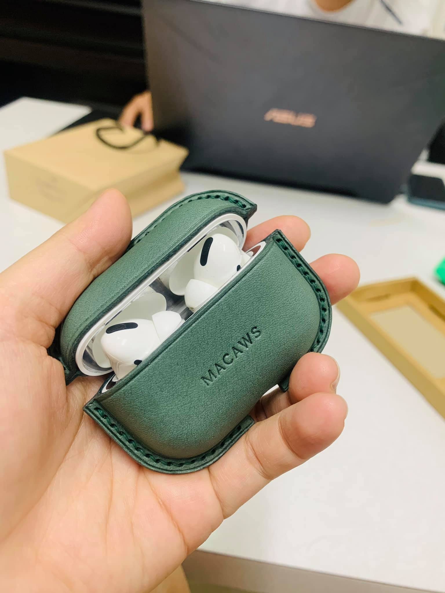 Personalized Leather Headphone Case/ Keychain Leather Airpods Etsy