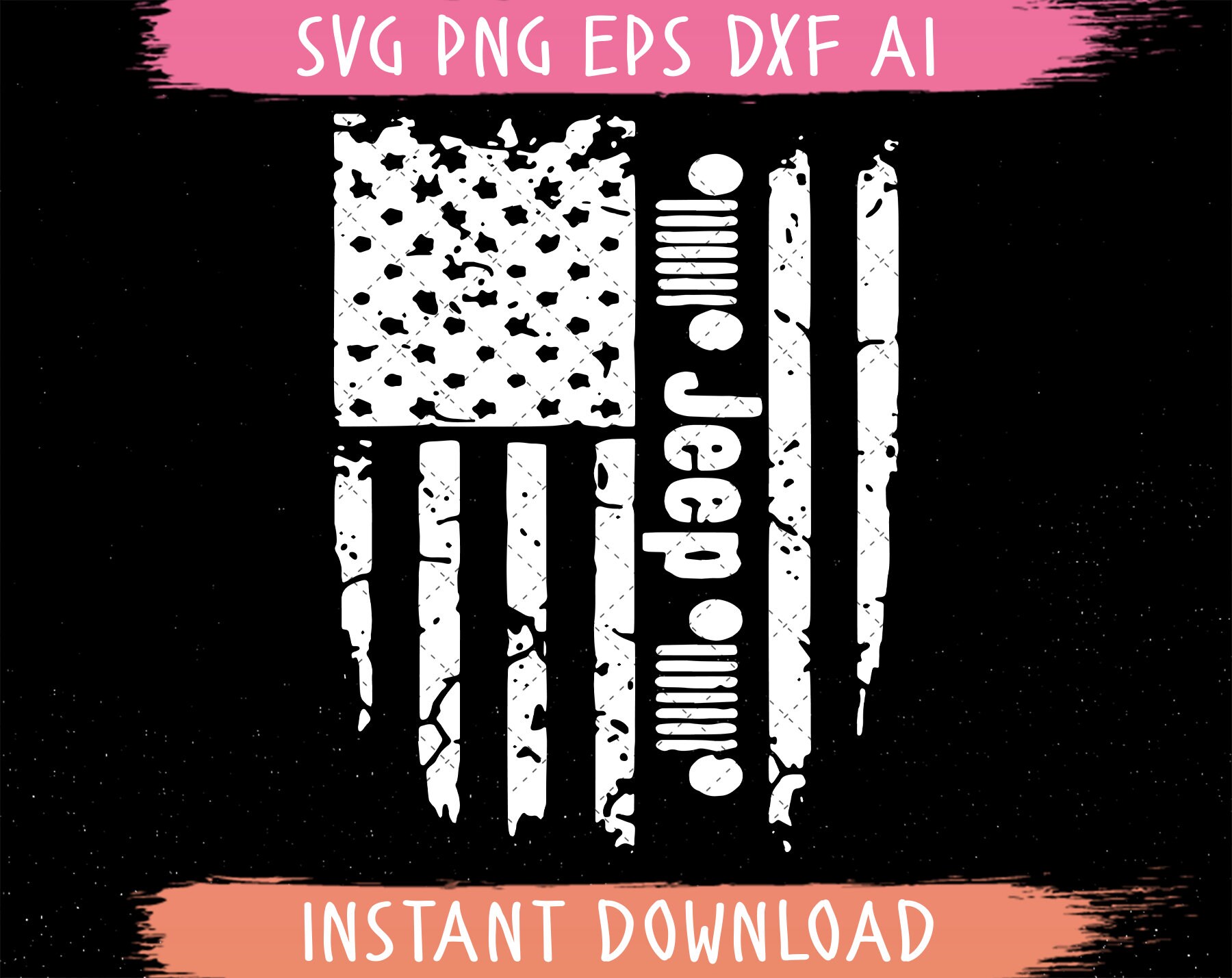 Download American Flag Svg US Offroad Jeep Svg Jeep Svg Offroad ...
