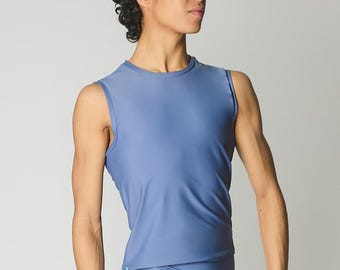 Men's Dance tank top - Film Blue