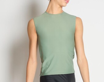 Camiseta de baile para hombre - Verde militar