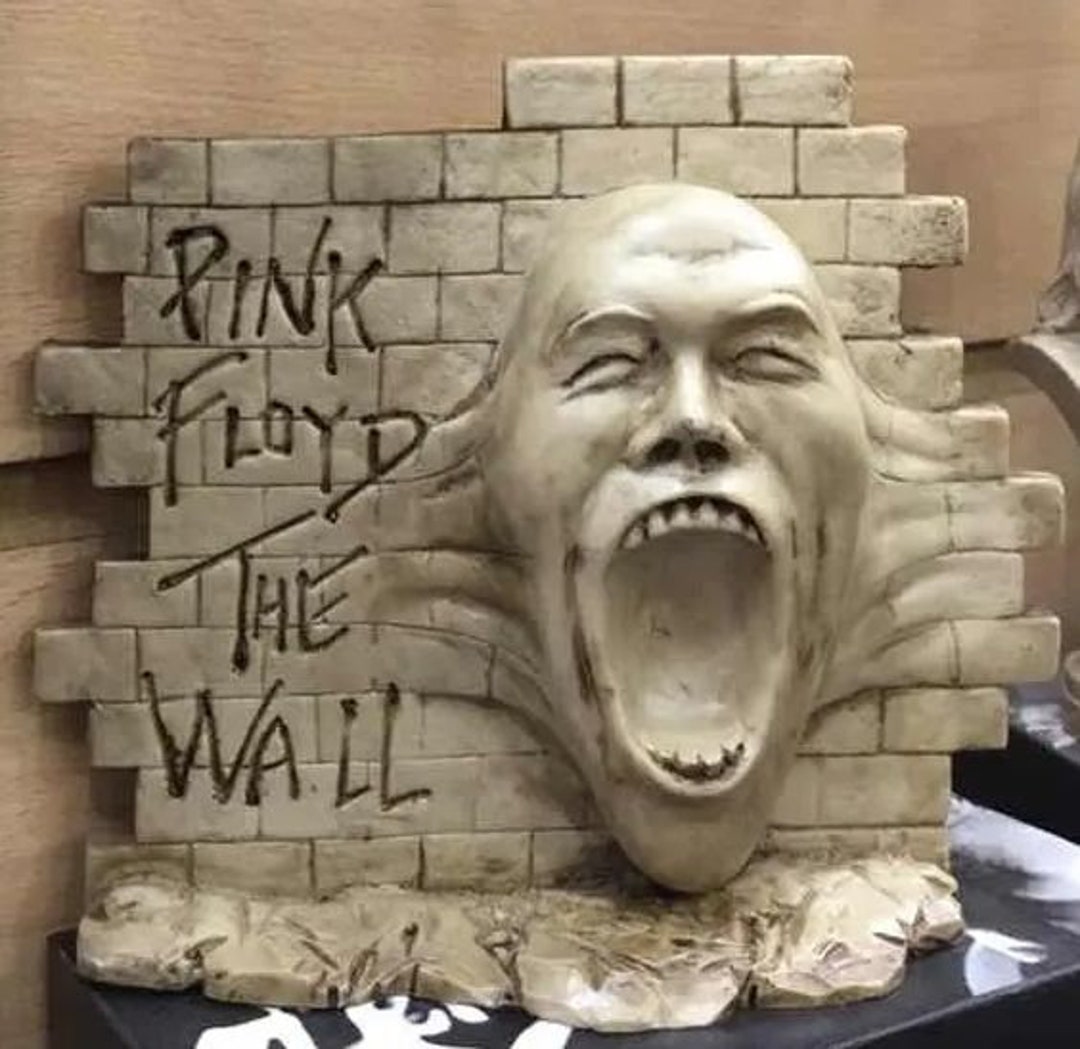 PINK FLOYD SCULPTURE the Wall Bust Figure Statue Music Cd Lp Dvd - Etsy