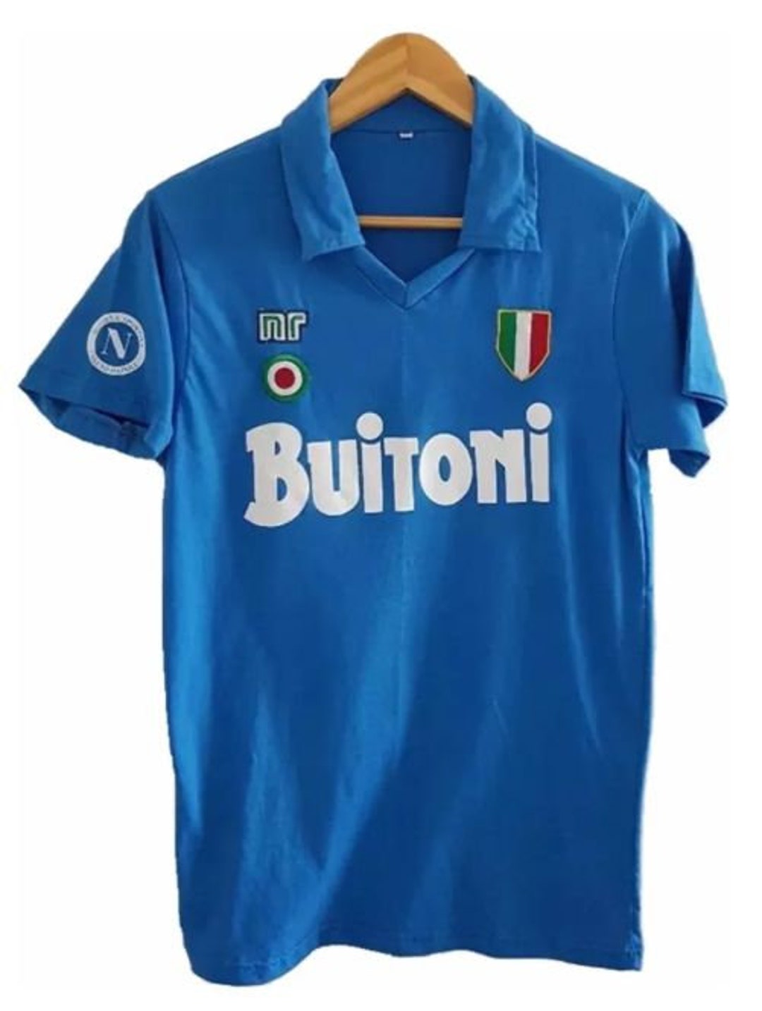 NAPOLI 1987 1988 Diego MARADONA 10 Home Retro Shirt BUITONI NAPOLI 1987 1988 Diego MARADONA 10 Home Retro Shirt BUITONI
