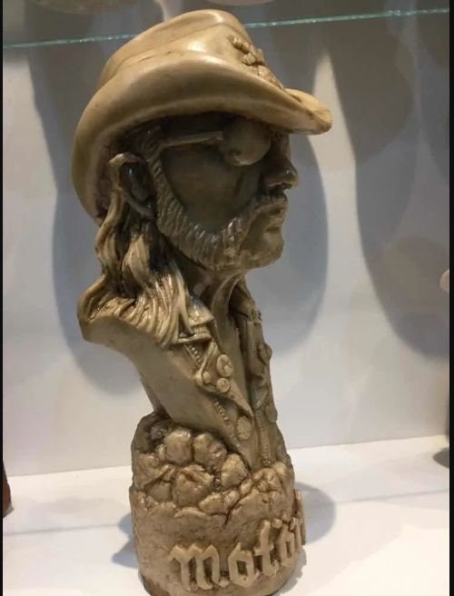 LEMMY KILMISTER BUST Resin Statue Figure Sculpture Etsy