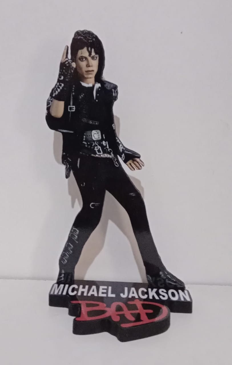 MICHAEL JACKSON thriller DISPLAY 8 Standee Figure Statue Mdf Cutout Doll  Toy Desk Decor Cd -  Singapore