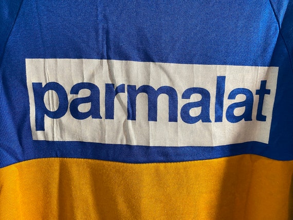 Vintage BOCA JUNIORS 1992 1993 Camiseta local con TAGS Parmalat Camisa Argentina Futbol Etsy Espana