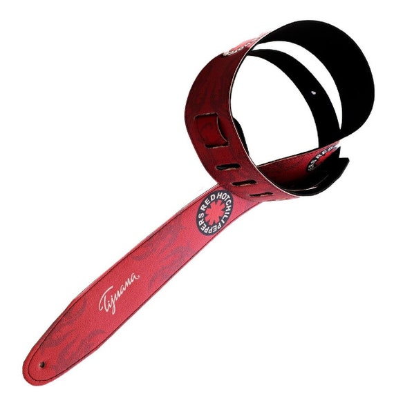 Red hot chili peppers guitar strap deals