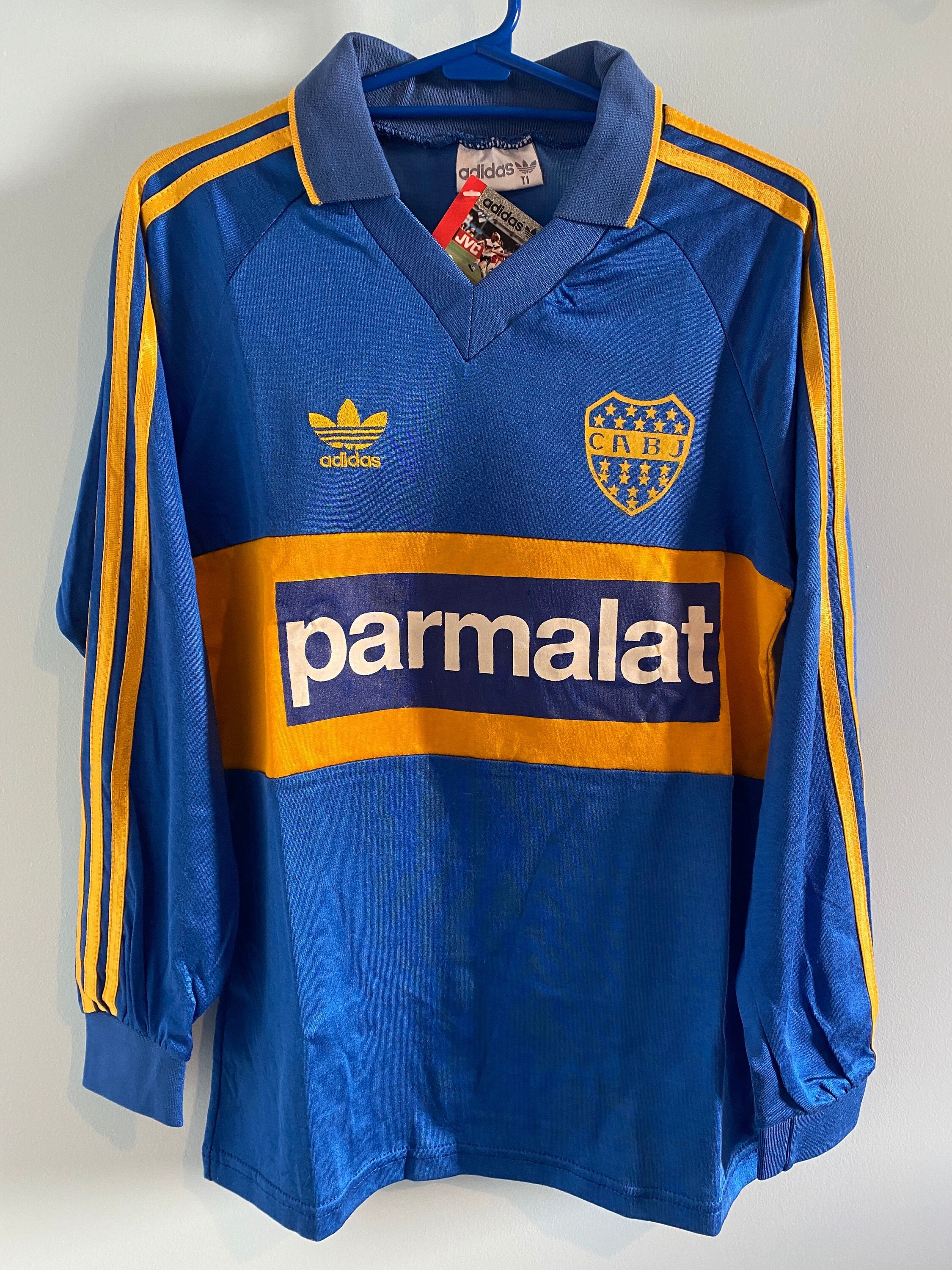 Camiseta boca adidas parmalat new arrivals