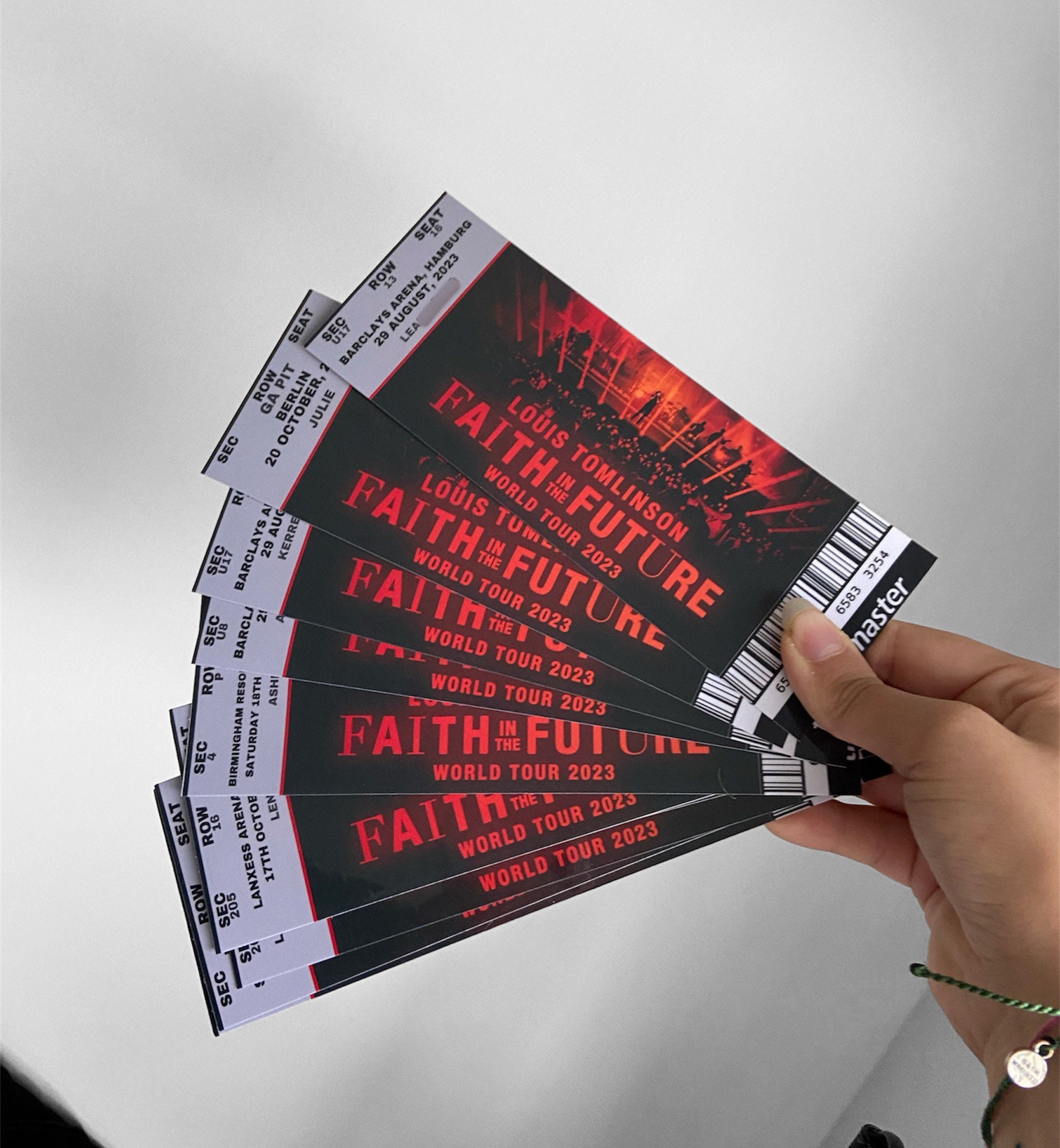 faith in the future world tour tickets