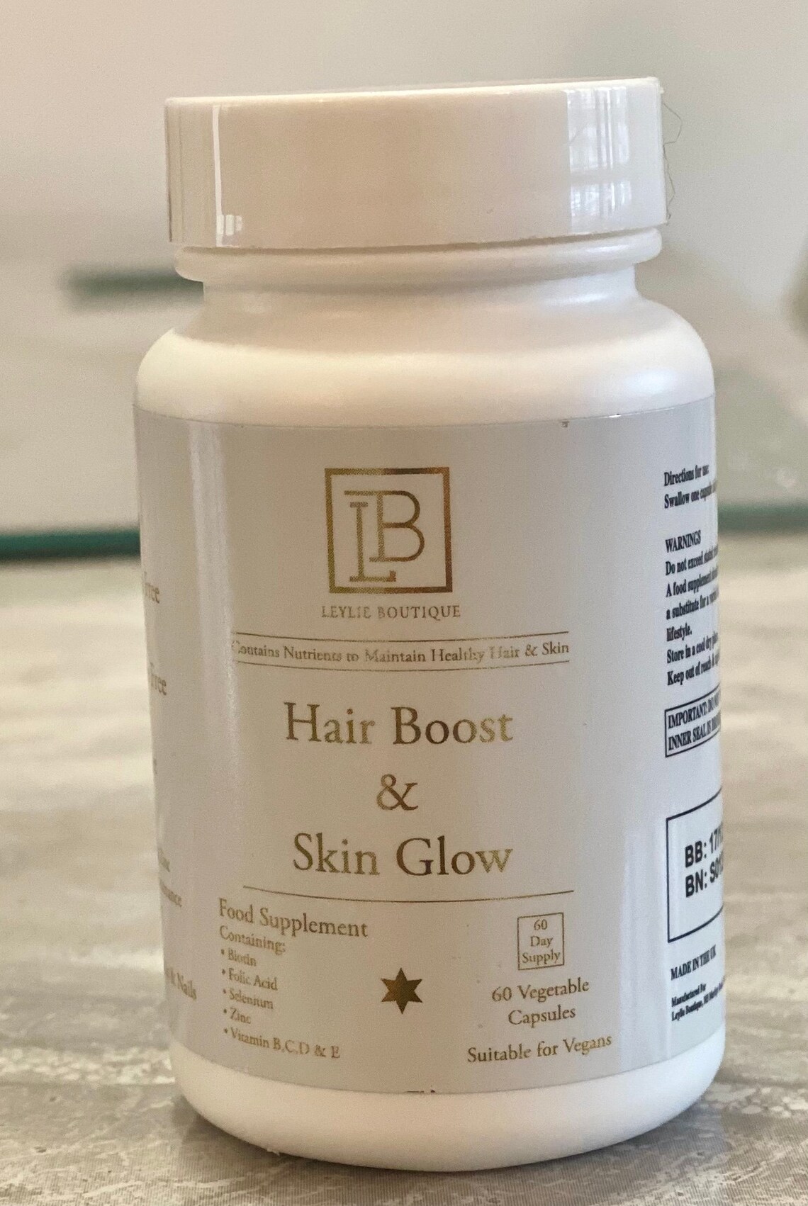 Hair Boost & Skin Glow Vitamins Etsy