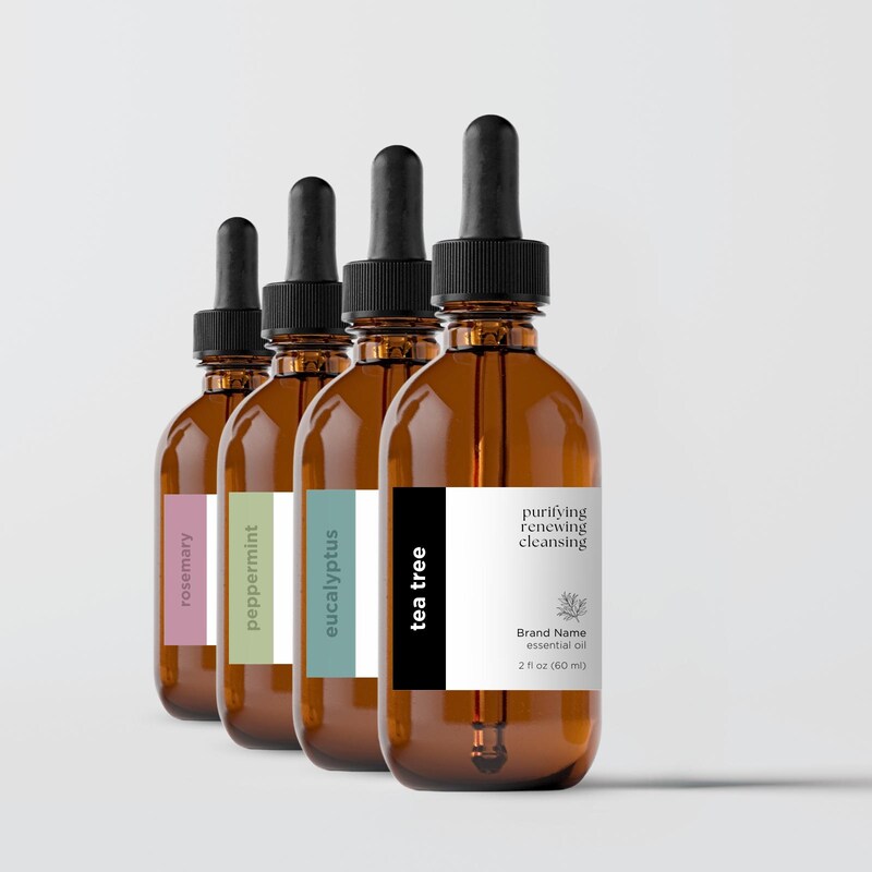 Dropper Bottle Label - Etsy
