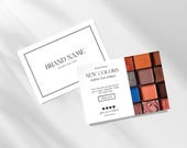 Editable Product Insert Card Template, Custom Product Launch Card, Brand Package Insert Card, Printable Canva Design, Digital Download